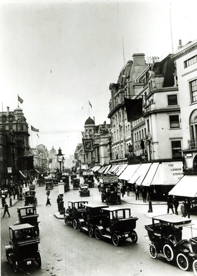 Regent Street, 1910er Jahre von English Photographer